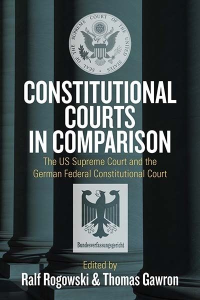 Couverture sur les cours constitutionnelles américaine et allemande